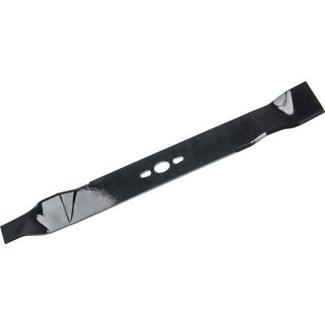 vhbw Ersatz-Messer kompatibel mit Scheppach MS224-53E, MS224-53B, LMP530SP, LMH53-6V, MS750-53B Rasenmäher - Ersatzklinge Schwarz, Stahl