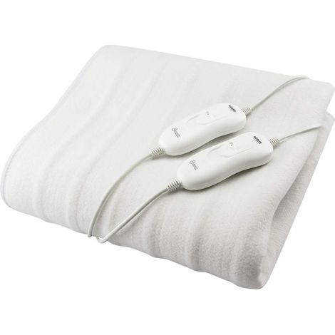 Wintem - Comfy+ Coprimaterasso Elettrico Matrimoniale 160x140cm - Scaldaletto con 4 Livelli di Temperatura - Coperta Elettrica Riscaldante in Poliestere - Timer 8h - Sicurezza Anti-Surriscaldamento (1/4)