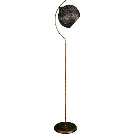 Lámpara de pie 165 cm estructura de metal WellHome (1/4)