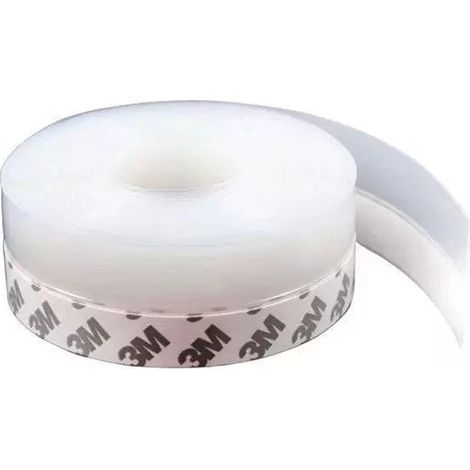 Joint autocollant 35mm x 5m pour bas de porte, lot de 2 pièces, protection contre le vent et les nuisibles, réduction des bruits extérieurs (1/5)
