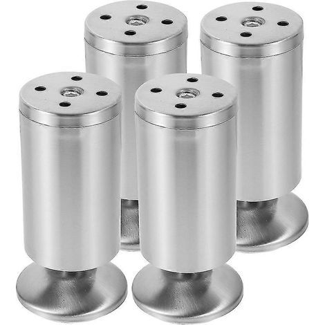sturdy, adjustable metal furniture legs for sofa and armchair. (1/5)