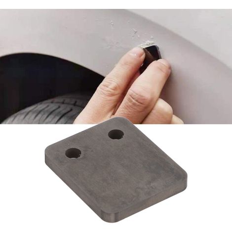 Raspador de pintura ManoMatic Pro de acero inoxidable – Raspador de acero inoxidable para reparaciones de automóviles, modelismo y proyectos de bricolaje – 3 x 2,5 cm con cuerda y caja de almacenamien (1/5)