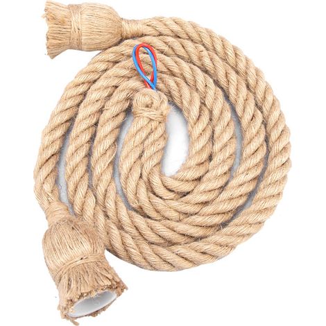 Suspension rétro vintage en corde de chanvre, 2 têtes E27, 85-265 V, 1,5 m de long, 2 LED. (1/5)