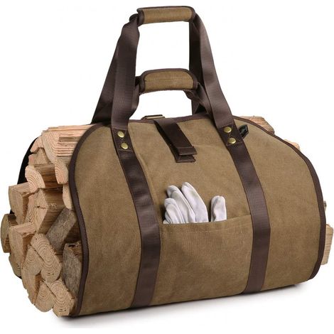 Grand Sac à bûches droit 114cm x 50cm (1/5)