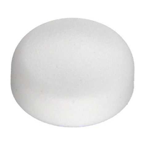 Cache vis Tête cylindrique bombée TCB Vis Diamètre ST4.8 Polyéthylène RAL9010 blanc pur