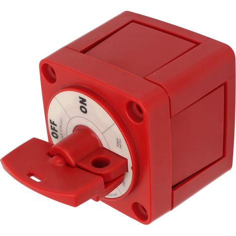 Sélecteur de batterie marine 300 A CC 48 V, interrupteur marche/arrêt à 2 goujons pour batterie de camping-car ou automobile (1/5)