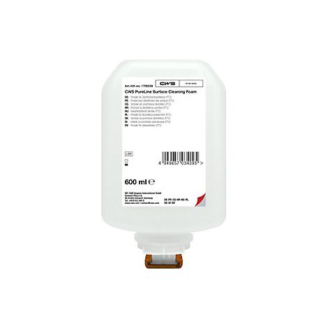 CWS 770585 Mousse désinfectante pour surfaces PureLine lot