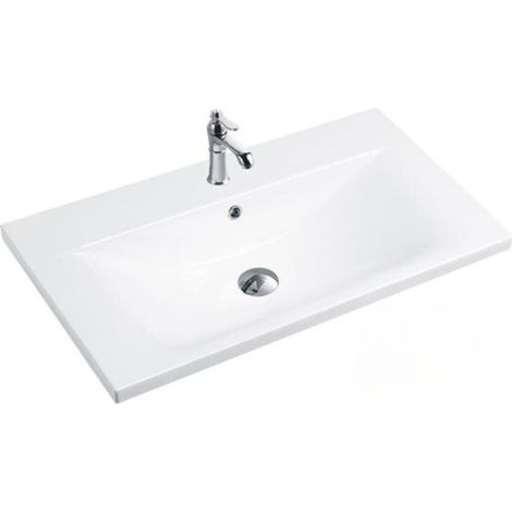 Waschtisch 81x46,5x18 cm weiß