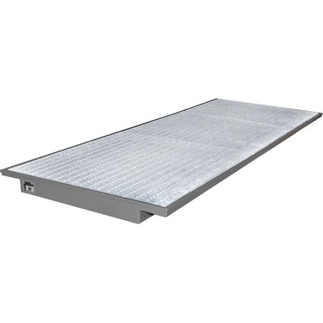 Bauer Einhängewanne EHW 3600, lackiert, Mausgrau