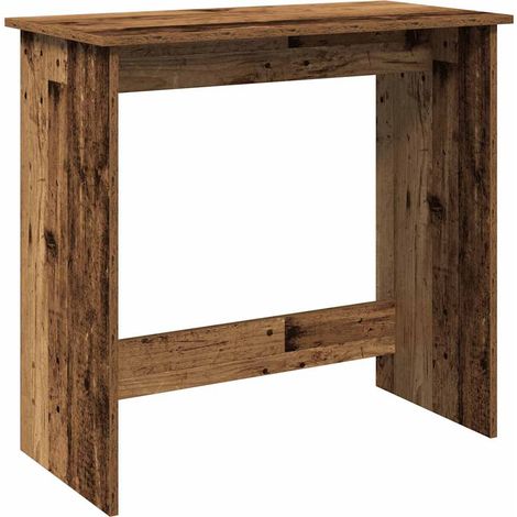 Maison Exclusive - Scrivania Legno Antico 80x40x75 cm in Truciolato