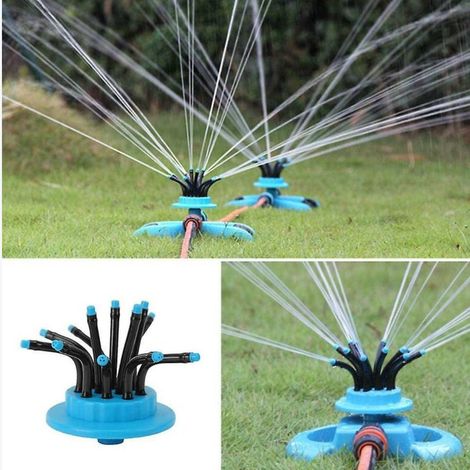 Arroseur Arroseur Rotation à 360° Arroseur réglable Outils de jardinage Arrosage Arroseur Arroseur de jardin Arroseur automatique Arroseur multidirectionnel Une pièce (1/2)