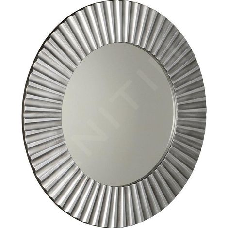 Sapho Miroirs - Miroir Pride dans un cadre, diamètre 900 mm, argenté PD902 (1/5)