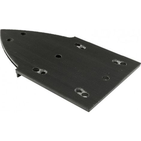 Plateau delta et carré pour ponceuse vibrante – Pour ponçage bois dur – Compatible avec Makita BO4565 – 1 plateau inclus