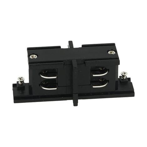 Connettore Giunto Lineare Forma I Colore Nero Per Barra Sistema Binario Trifase CB40201 CB40202 CB40203