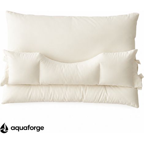 Almofada Cervical Ergonómica Algodão Respirável 48 x 74 cm (1/5)