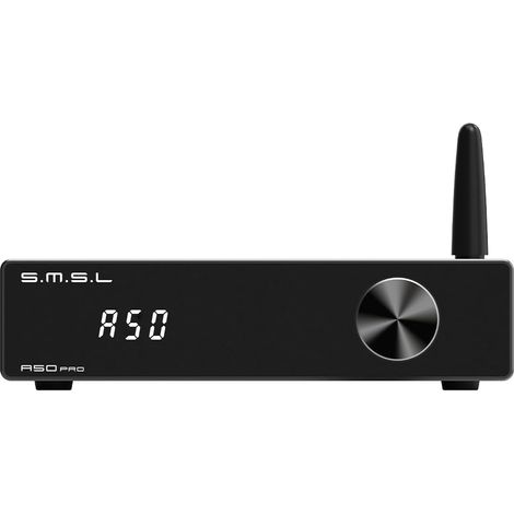 Amplificateur audio 2.1 Canaux 100W de puissance de sortie des basses Amplificateur audio stéréo HiFi Bluetooth 5.0 Support HDMI (ARC)Subwoofer passif Puce MA12070P2 (1/5)
