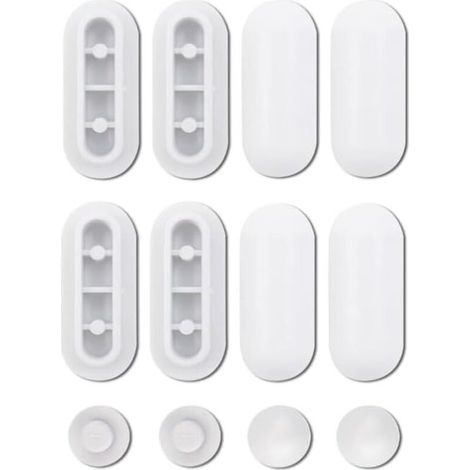 WC-Sitzbezug, WC-Sitzauflage, Universal-WC-Sitzbezug, für Zuhause, Hotel, Krankenhaus, kompatibel mit allen Standardmodellen (Weiß)