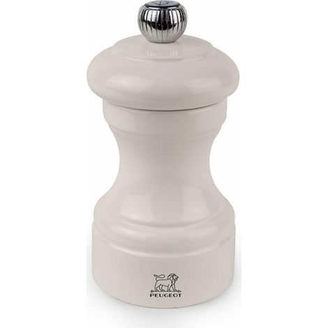 Peugeot Bistro Pfeffermühle 10 cm Elfenbein lackiert Holz (1/5)