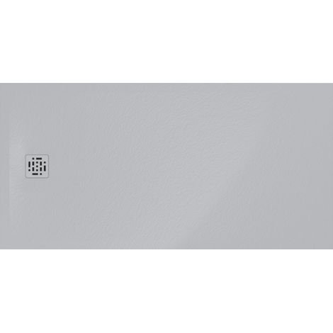 Piatto doccia grigio 90x180 cm Globo serie Docciapietra DP18090502  Grigio - Mineralsolid