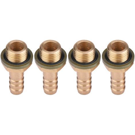 4 M8-Hohlschraubenadapter für Motorrad-Ölkühlsysteme, M121,25 mm (1/5)
