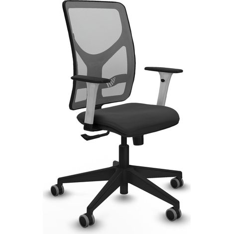 Silla de oficina piqueras y crespo Motilla blanco espuma alta densidad (1/2)