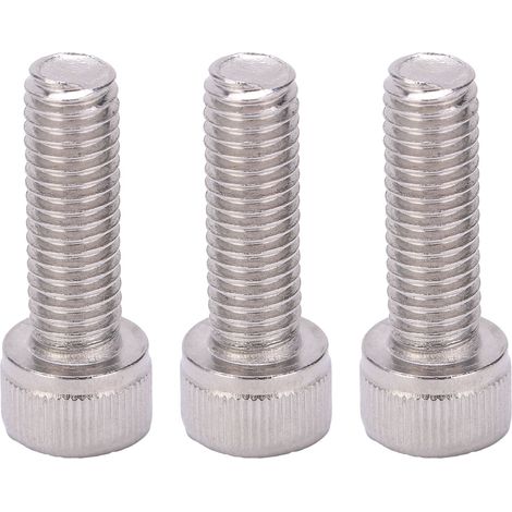 Vis M8x25, Lot de 50, Tête Cylindrique Hexagonale, Boulon en Acier Inoxydable 304, Fixation Quincaillerie (1/5)