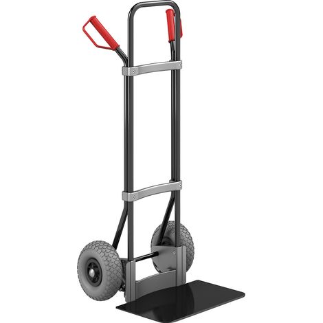 eurokraft pro, Diable, noir, l x p bavette 450 x 350 mm, noir