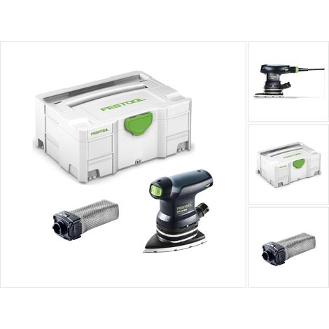 Festool DTS 400 REQ-Plus Levigatrice a Delta 250W 2 mm di corsa in systainer ( 574635 ) + accessori + sacchetto polvere extra (1/5)