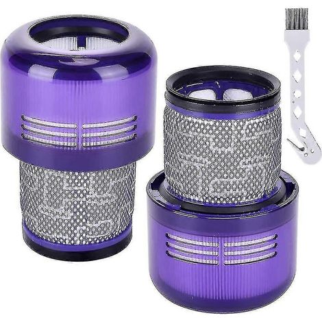 Lot de 2 filtres compatibles avec les aspirateurs Dyson V11, V15, SV14 et SV22. Filtre de rechange lavable. (1/4)