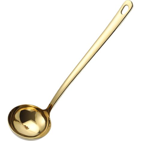Cuillère À Soupe - En Acier Inoxydable 304 - Résistante À La Chaleur Et À La Rouille - 25,5 X 6,7 Cm - 1 Pièce (1/5)