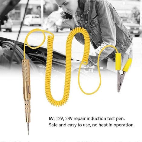 Stylo testeur de circuit détecteur de tension automobile 6/12/24 V - Sonde de diagnostic (1/4)