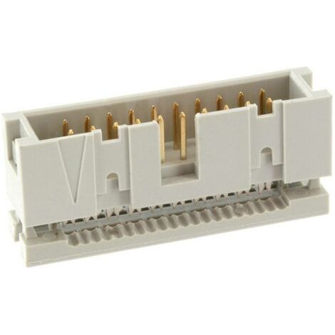 Embase mâle 2 x 10 pôles econ connect WSK20G Pas: 2.54 mm 1 pc(s) Tray (1/4)