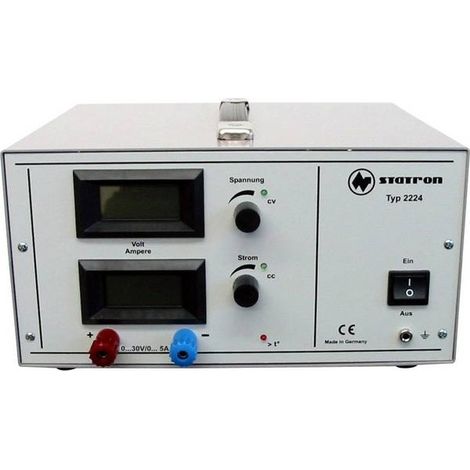 Statron 2224.9 Alimentatore da laboratorio regolabile 0 - 30 V 0 - 5 A 150 W Num. uscite 1 x