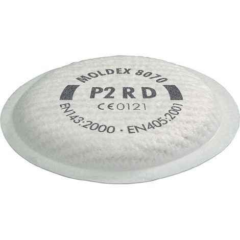 MOLDEX Partikelfilter 807001 EN 143:2000 + A1:2006 P2 R D ( 4000370732 )