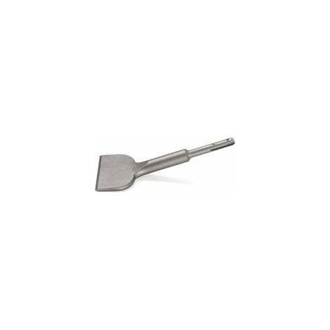 Burin SDS PLUS Carrelage, 165mm x 75mm Série d'élargissement de Haute Qualité, Ciseau à Tuiles Courbé Ciselé pour la Céramique et Les Carreaux de Sol-