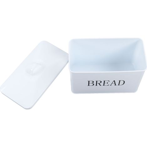 Boîte à pain compacte grande capacité, sans odeur, poignée portable et base antidérapante pour rangement alimentaire (1/5)