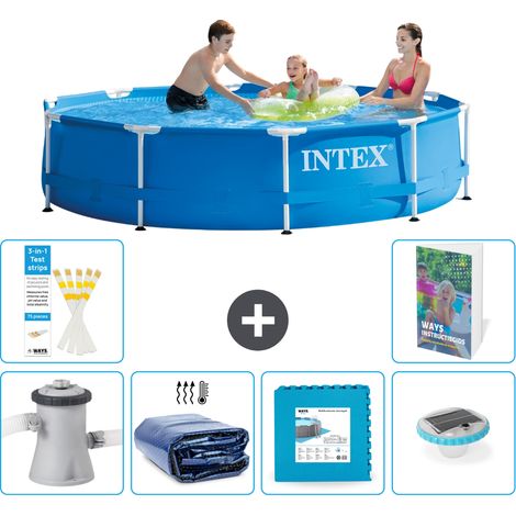 Frame Pool Rund - 305x76 cm - 7-teilig S326