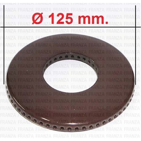 SPARTIFIAMMA TRIPLA CORONA GHISA SMALTATA PIANO CUCINA GLEMGAS 125mm