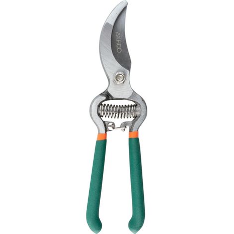 Tijera de Poda Acero Hoja de Carbono 20cm Akhuo