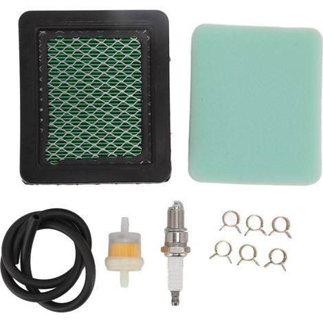 Kit filtre à air et bougie d'allumage pour tondeuse à gazon, filtre en aluminium et fer, coton, pièces de rechange pour tondeuse à gazon GCV190 GC190 GC160 5580402 (1/5)