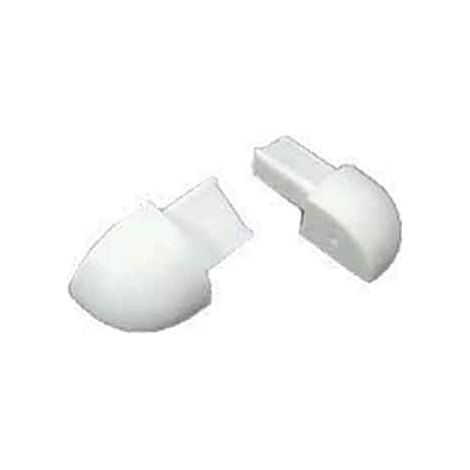Capsule per Profilo Jolly H. 8 mm Bianco (1/2)