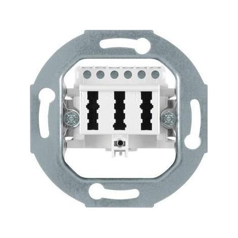 Berker TAE-Anschlussdose 3 x 6NFN Modueins. pw 450009 (1/5)