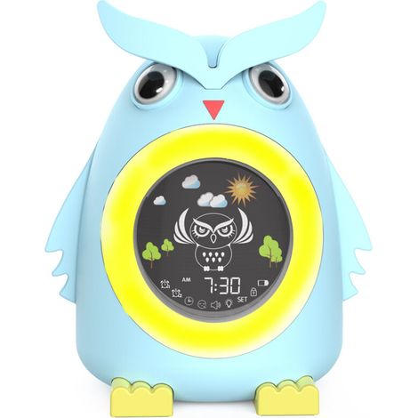 Réveil Enfant Educatif sans Fil Veilleuse Pédagogique Radio Lampe 5 Couleurs Jour Nuit（1 pcs） (1/5)