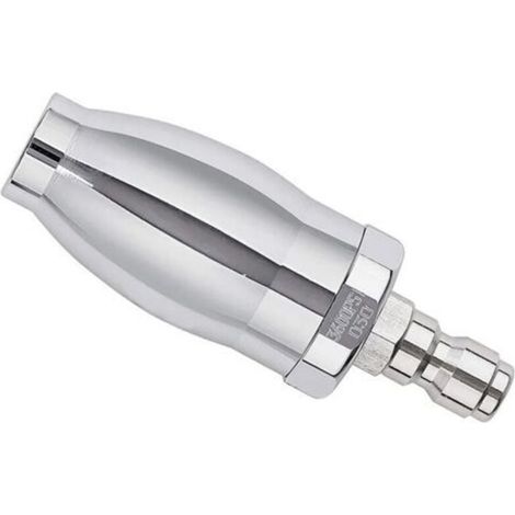 Idropulitrice di alta qualità, ugello turbo per acqua calda e fredda, ugello rotante a connessione rapida da 1/4", orifizio da 3,0", 3600 PSI