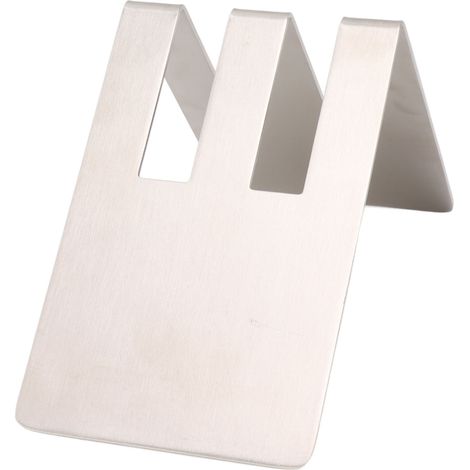 Porte-filtre à café en acier inoxydable V, double capacité, double rainure, argenté (1/5)