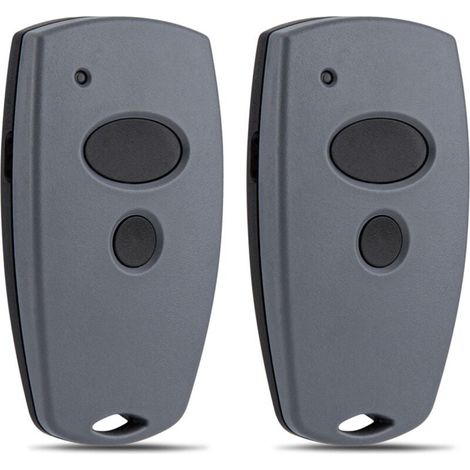 Transmisor manual para abrepuertas de garaje compatible con mandos a distancia Marantec Digital 302, 384, 304, 313, 321, 323, 131 y 868 de 868 MHz (2 unidades) de DEBUNS (1/4)