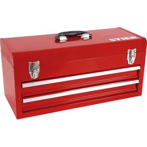 Boîte à outils STIER vide LxPxH 520x218x243 mm
