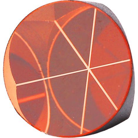 Prisme conique 12,7 mm en verre optique revêtu cuivre pour station totale et levé cartographique (1/5)
