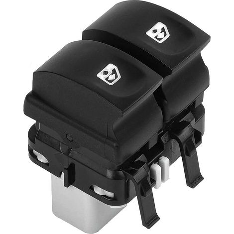 Bouton Lève Vitre pour Clio 3 8200214943, pour Modus et Twingo 2 Commande Interrupteur Côté Conducteur Avant Gauche 8200214939 214939 (1/5)