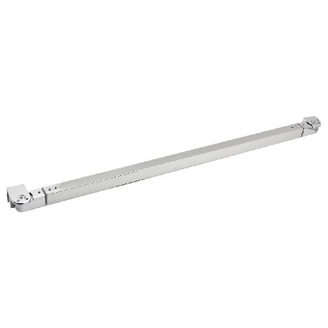 BRACCIO TELESCOPICO PER WALK-IN ESSENTIAL C/DOPPIA TESTA SNODABILE- da 70 a 100 cm - Cromo- DHIMP- pezzi 1